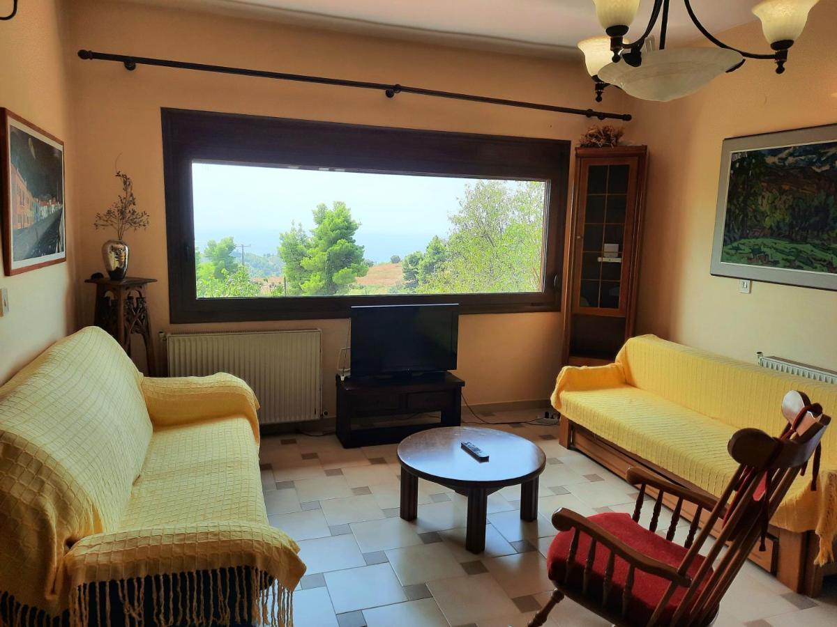 Villa House With View Agia Paraskevi  Esterno foto