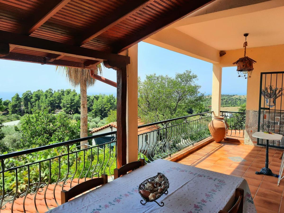 Villa House With View Agia Paraskevi  Esterno foto